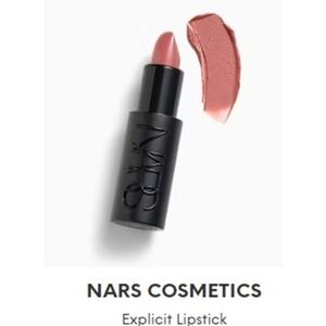 NARS Explicit Lipstick Liaison 821 Warm Tan Pink Refillable 0.13oz BNIB